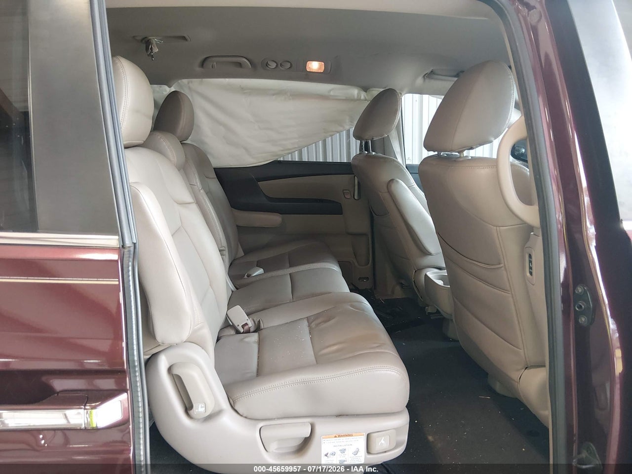 2013 HONDA ODYSSEY EX thumbnail 9