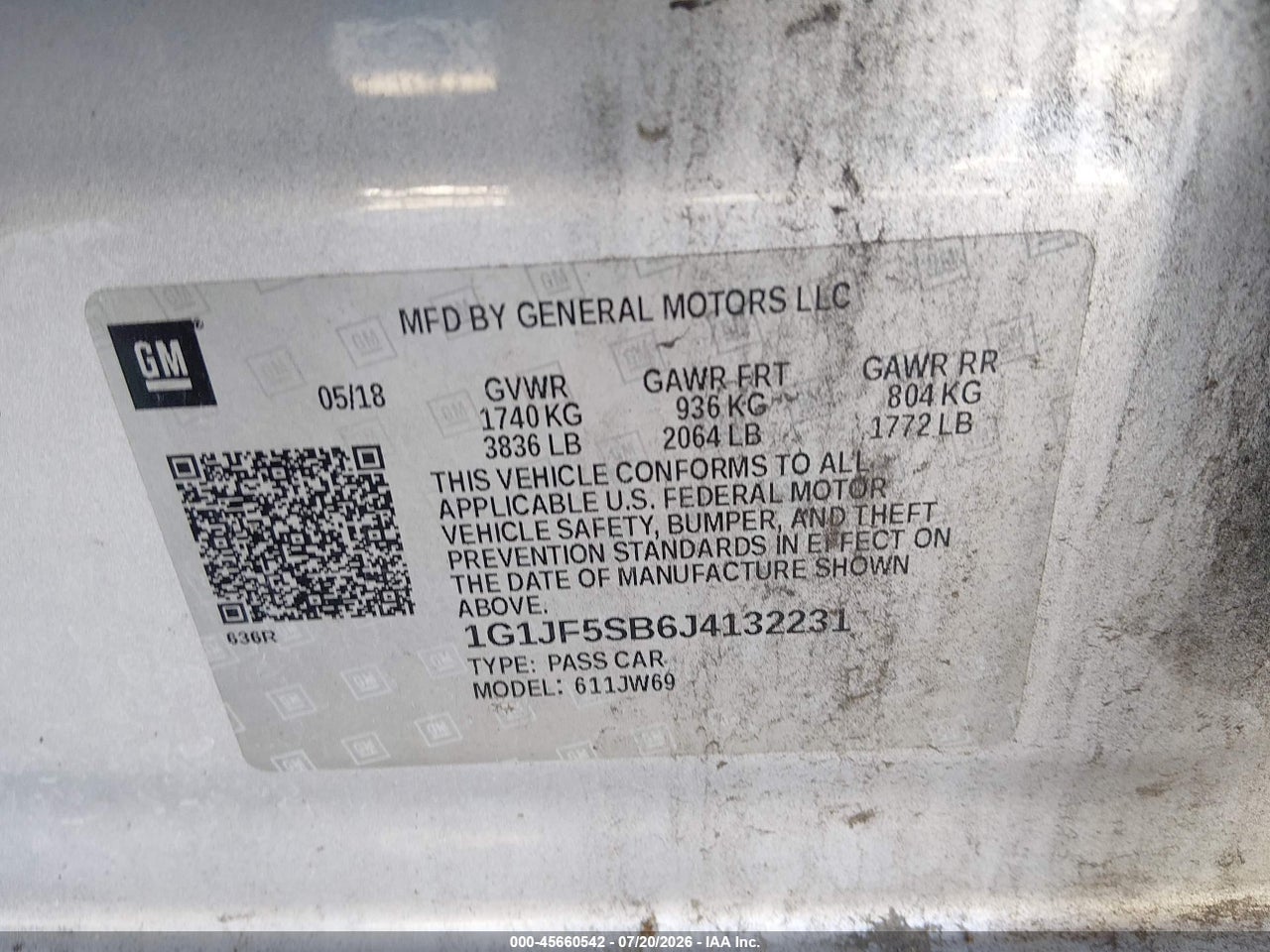 2018 CHEVROLET SONIC PREMIER AUTO thumbnail 10