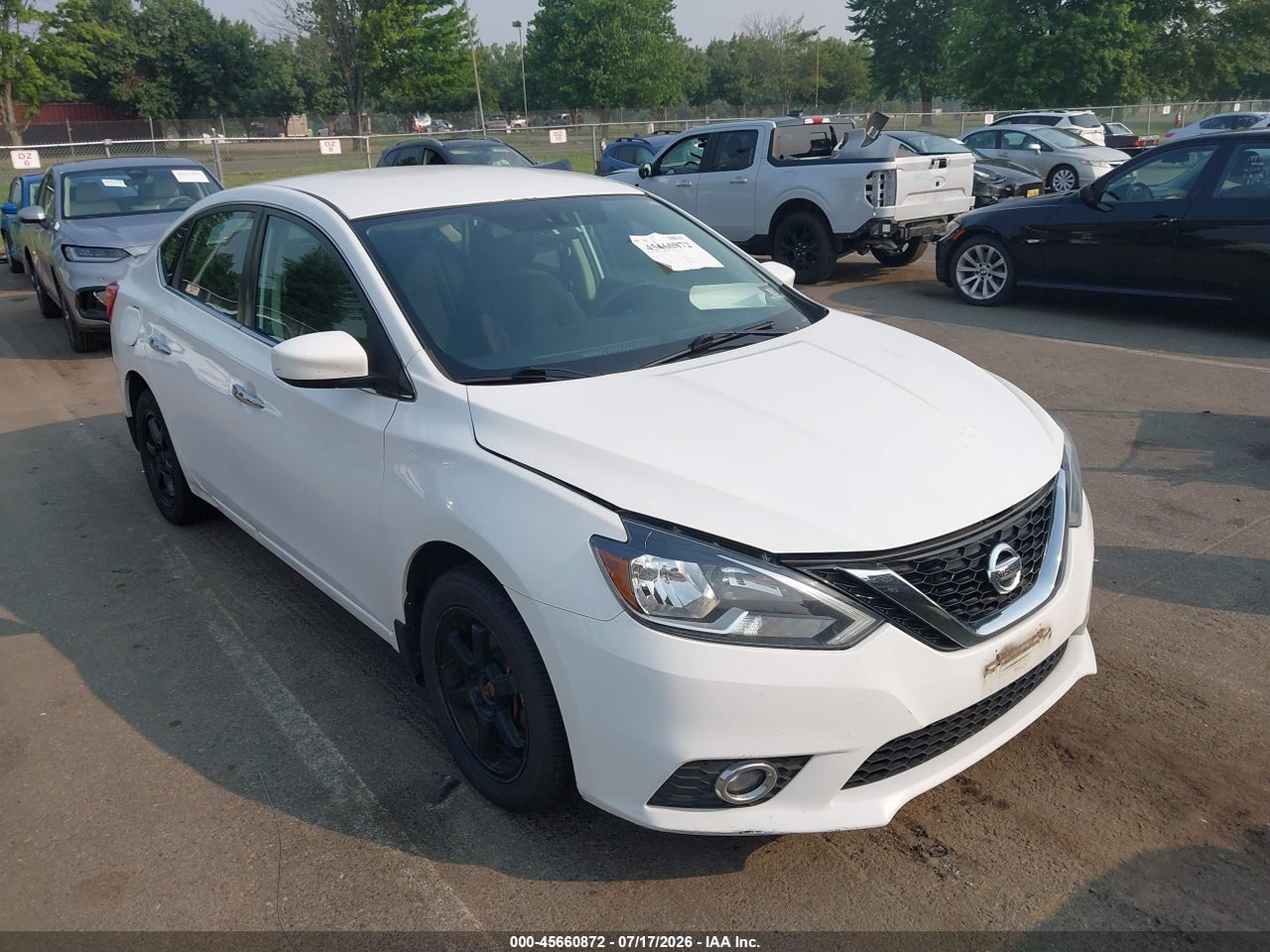 2017 NISSAN SENTRA SV thumbnail 2