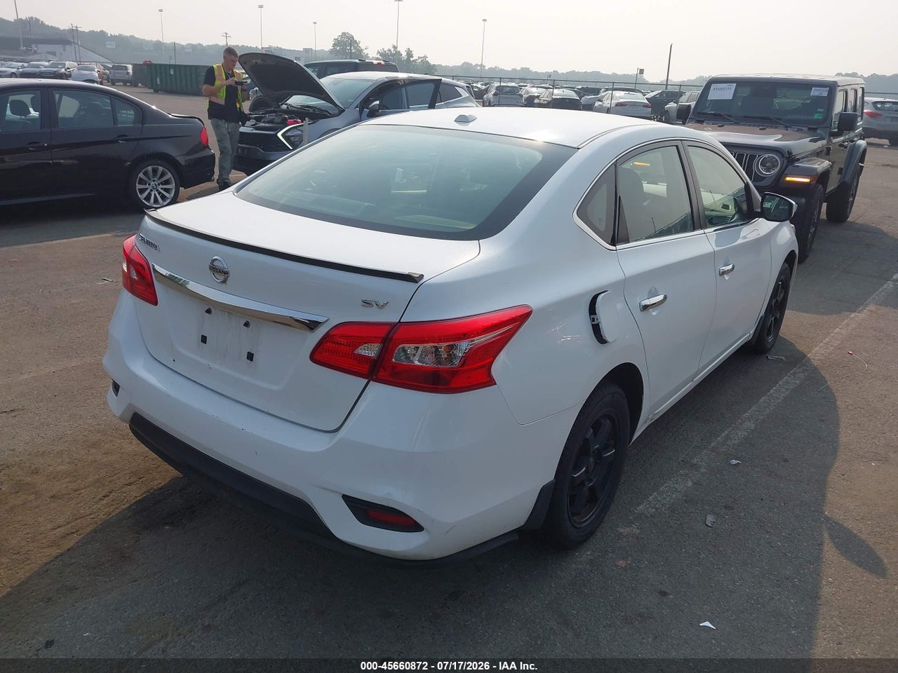 2017 NISSAN SENTRA SV thumbnail 5