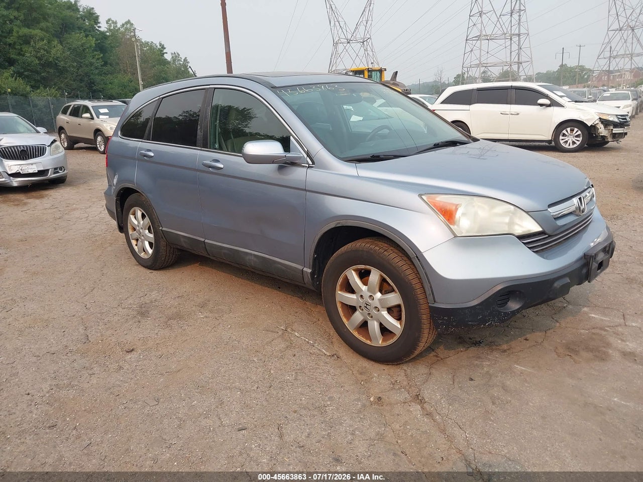 2009 HONDA CR-V EX-L thumbnail 2