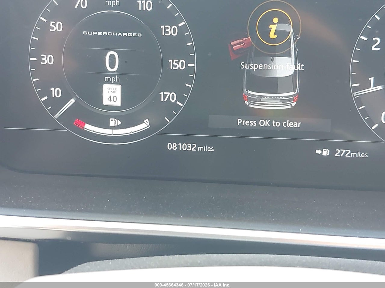 2018 LAND ROVER RANGE ROVER 5.0L V8 SUPERCHARGED thumbnail 8