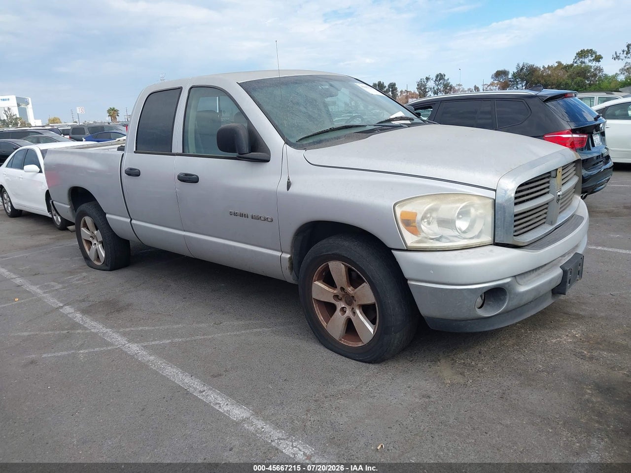 2007 DODGE RAM 1500 SLT thumbnail 2