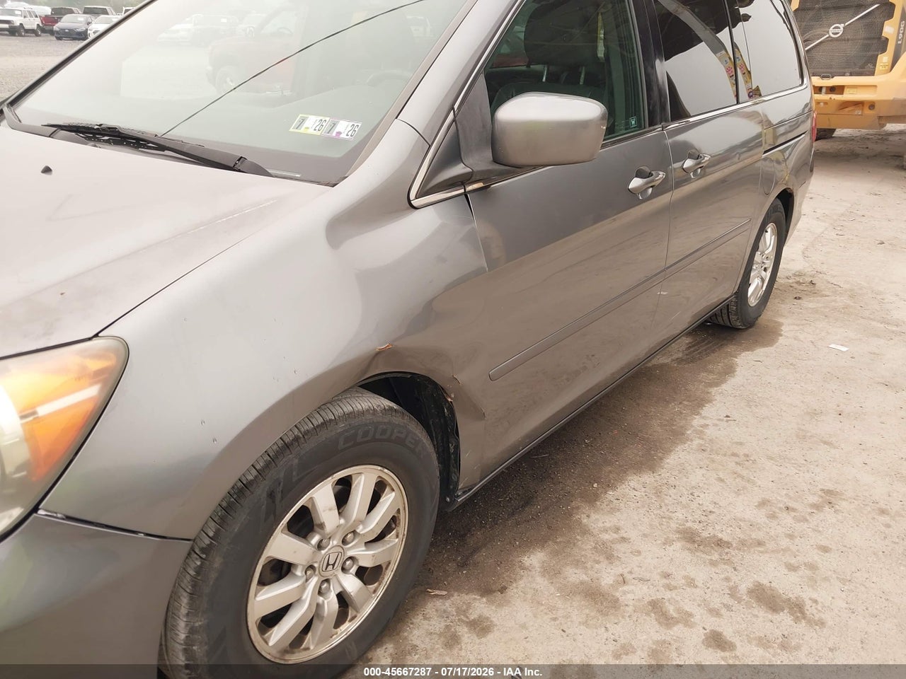 2009 HONDA ODYSSEY EX-L thumbnail 7