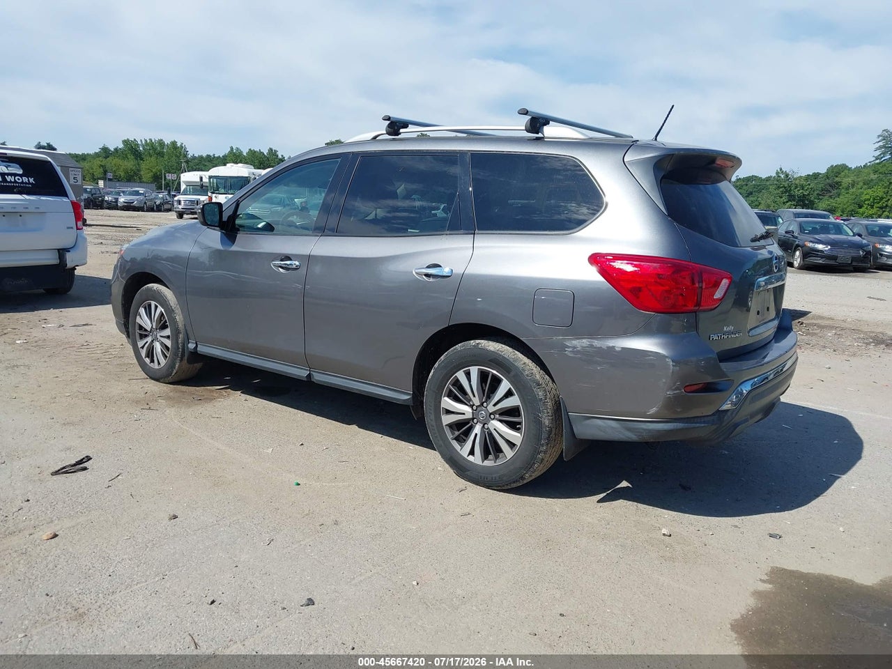 2017 NISSAN PATHFINDER S thumbnail 4