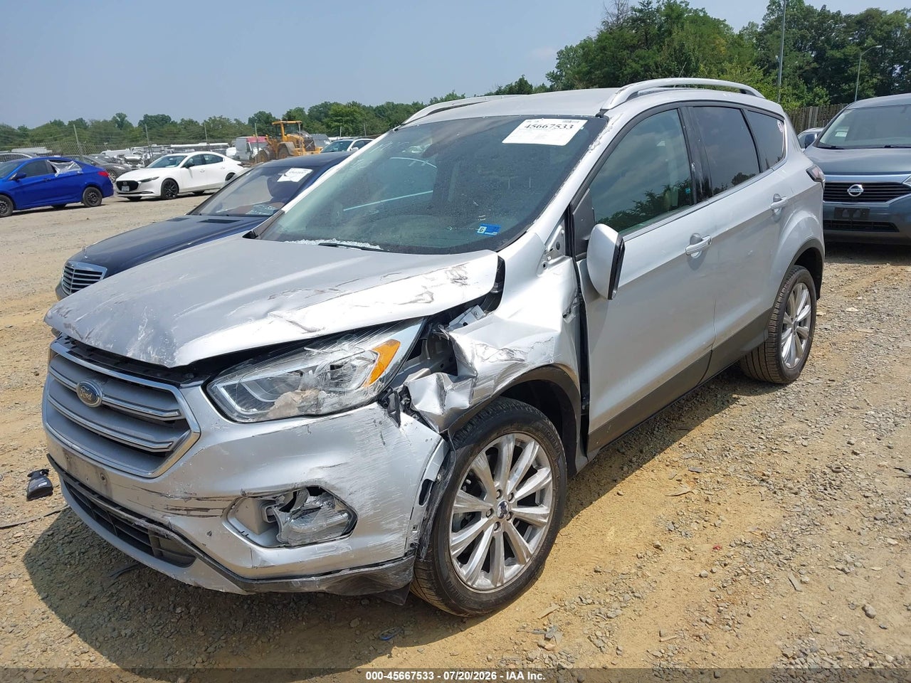 2017 FORD ESCAPE TITANIUM thumbnail 3