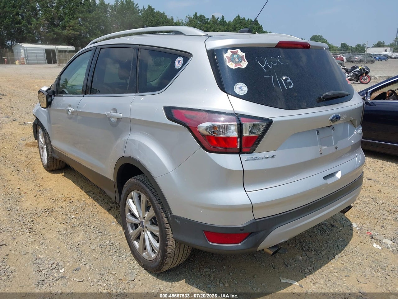 2017 FORD ESCAPE TITANIUM thumbnail 4