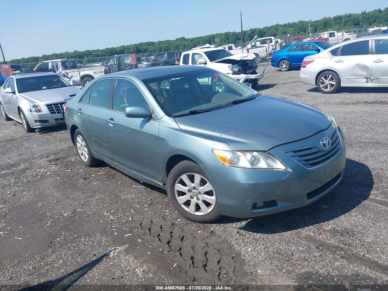 2008 TOYOTA CAMRY XLE thumbnail 2