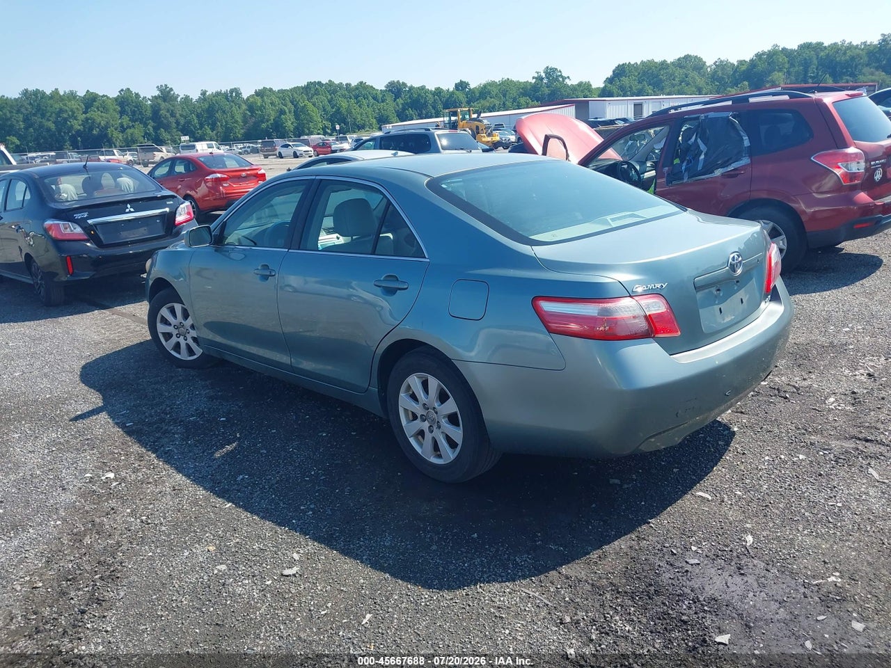 2008 TOYOTA CAMRY XLE thumbnail 4