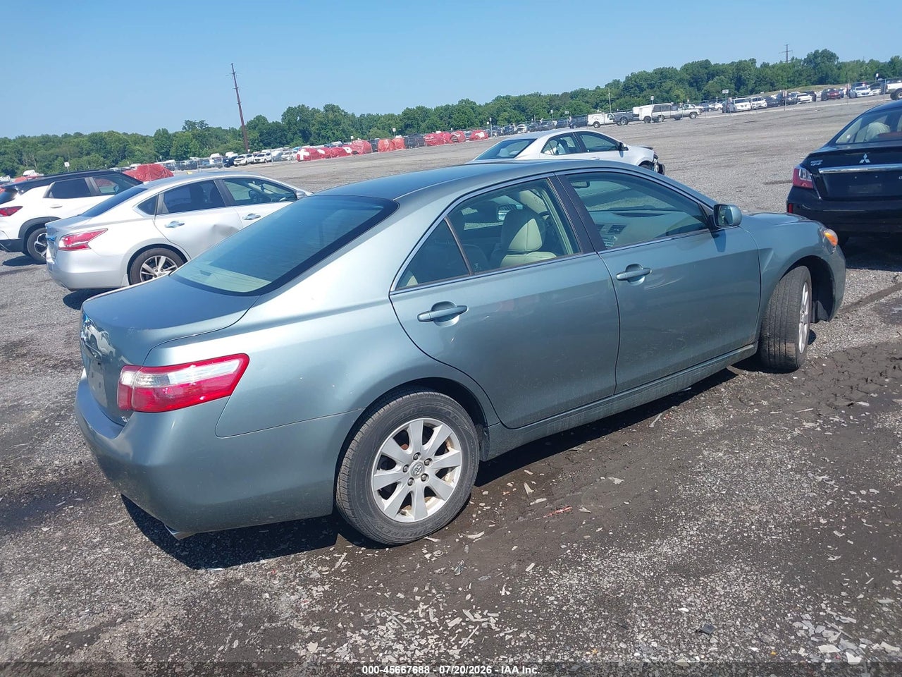2008 TOYOTA CAMRY XLE thumbnail 5