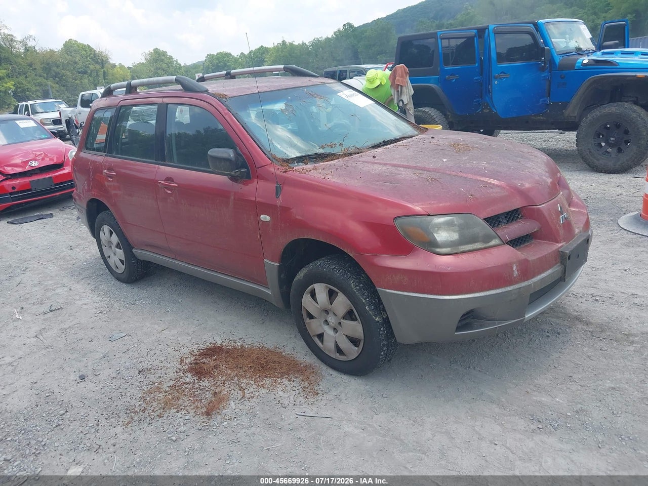 2004 MITSUBISHI OUTLANDER LS thumbnail 2