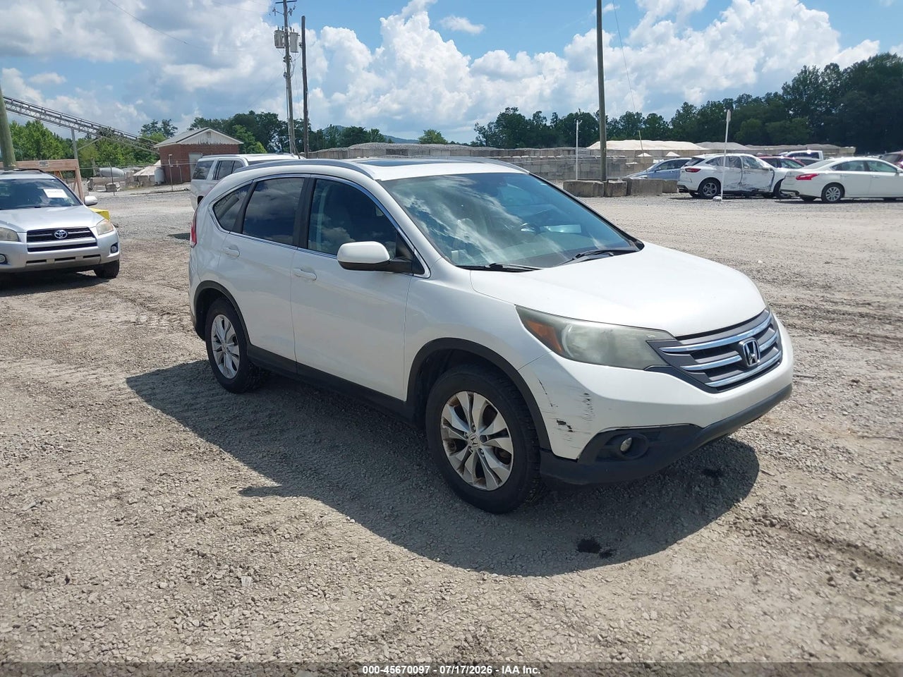 2013 HONDA CR-V EX-L thumbnail 2