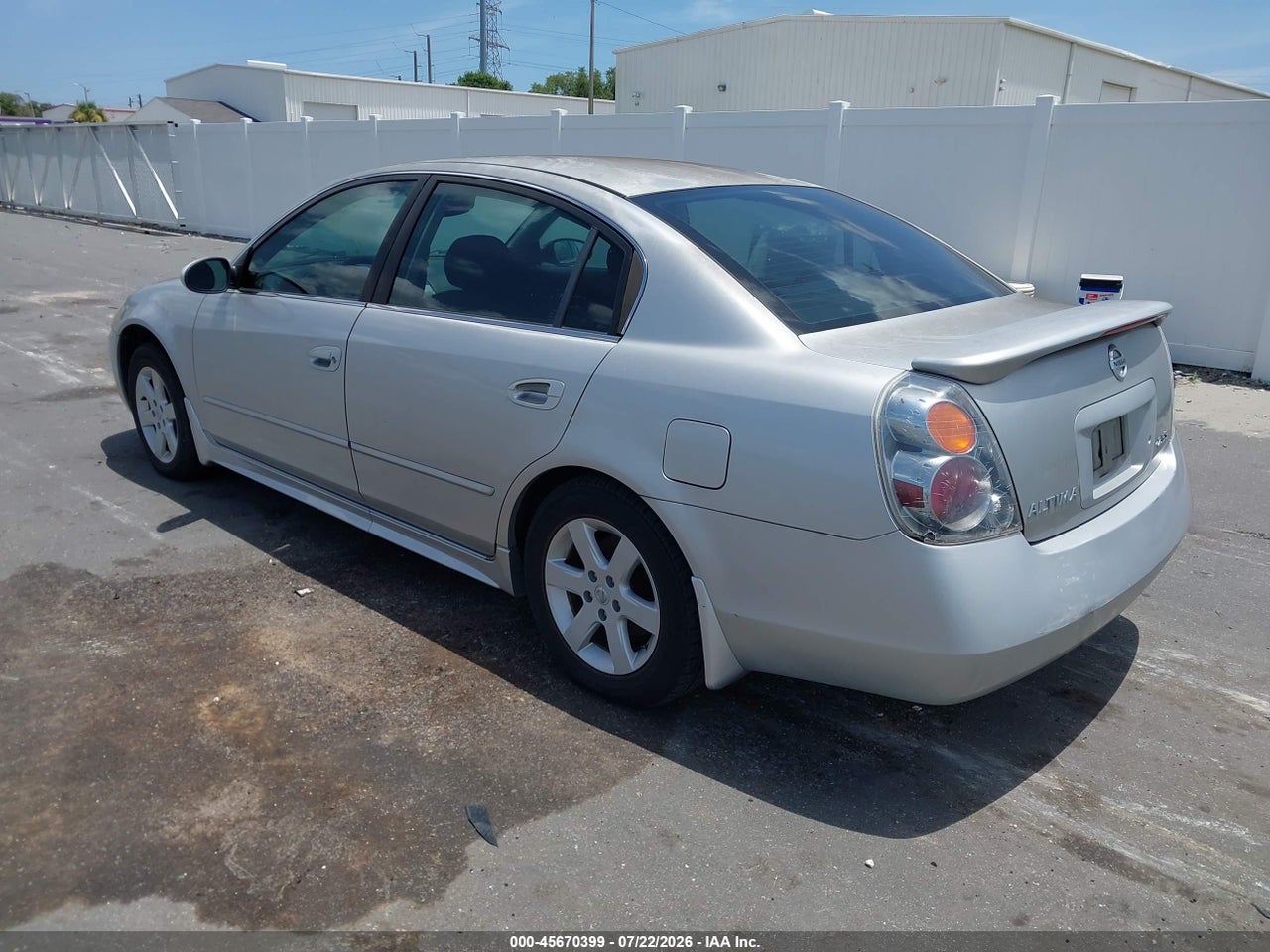 2003 NISSAN ALTIMA 2.5 S thumbnail 4