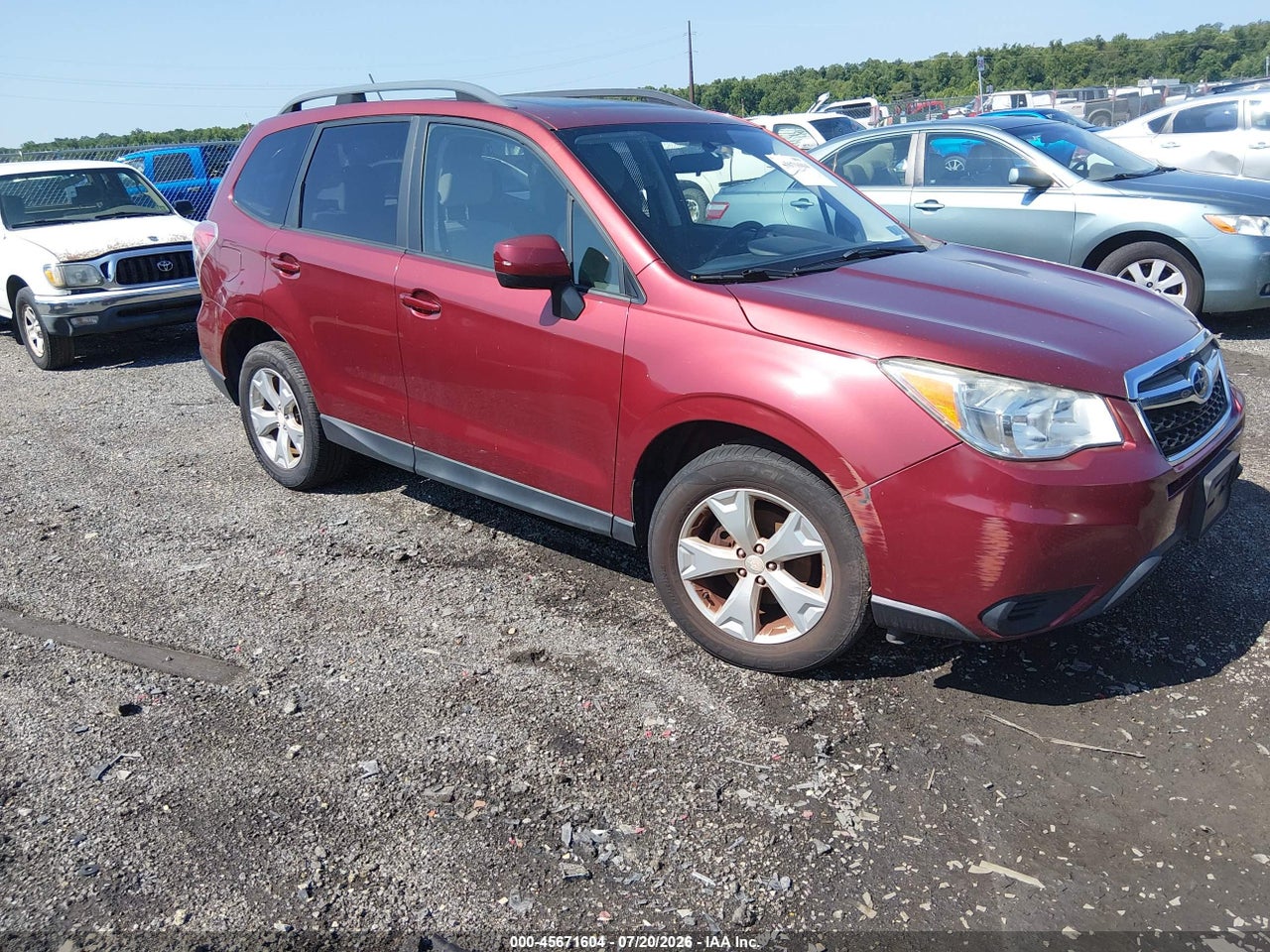 2014 SUBARU FORESTER 2.5I PREMIUM thumbnail 2