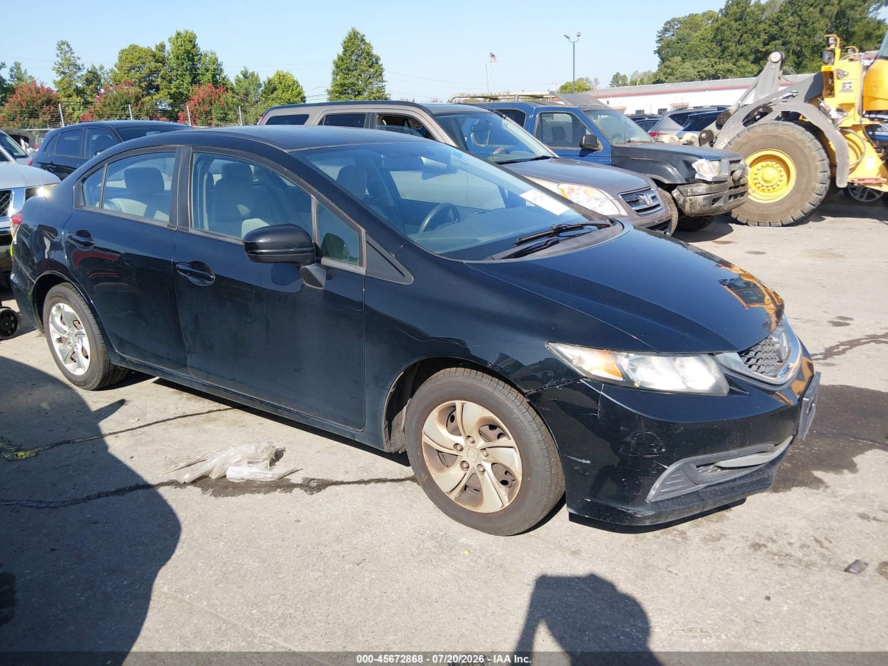 2015 HONDA CIVIC LX thumbnail 2
