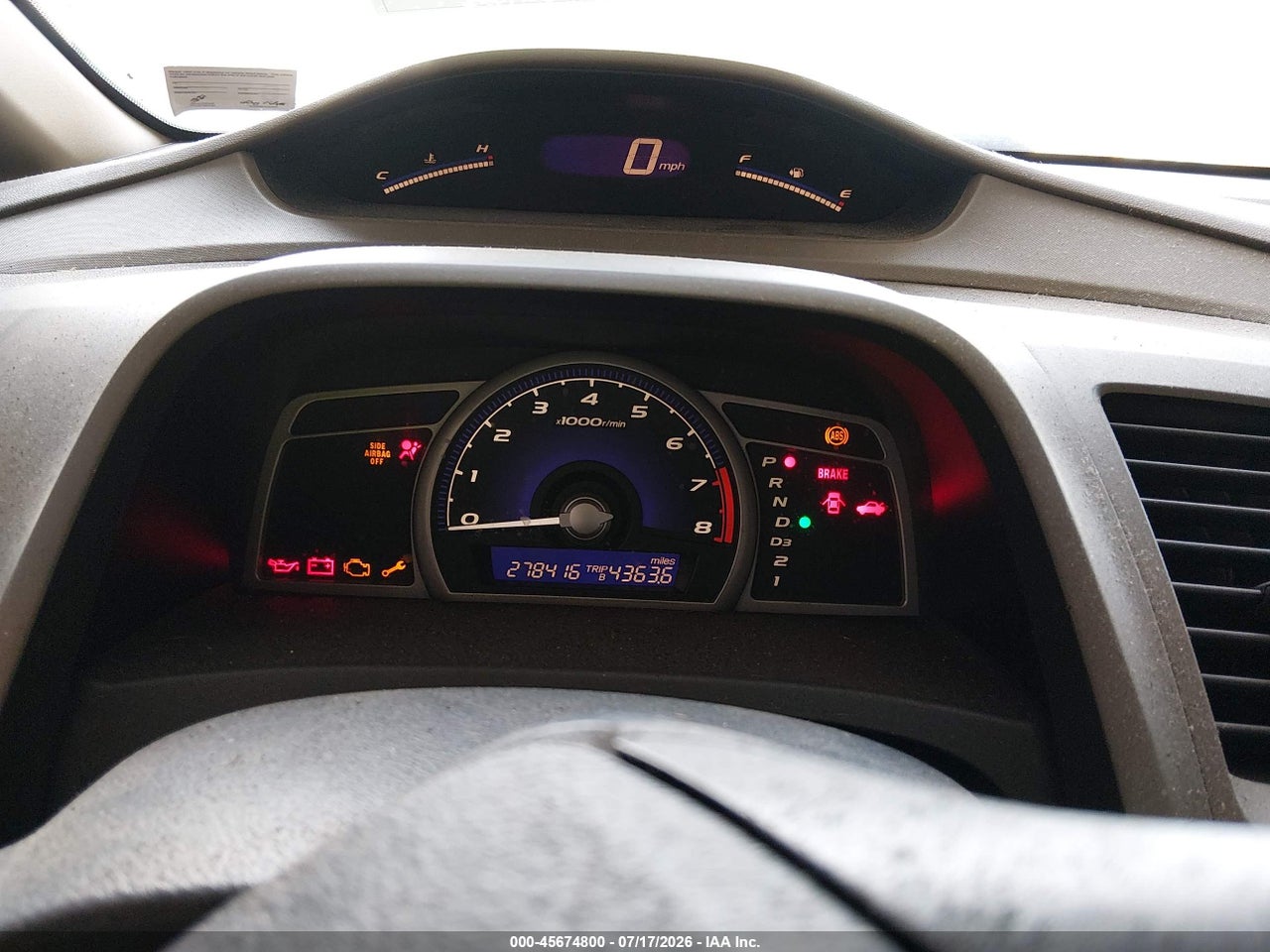 2006 HONDA CIVIC LX thumbnail 8