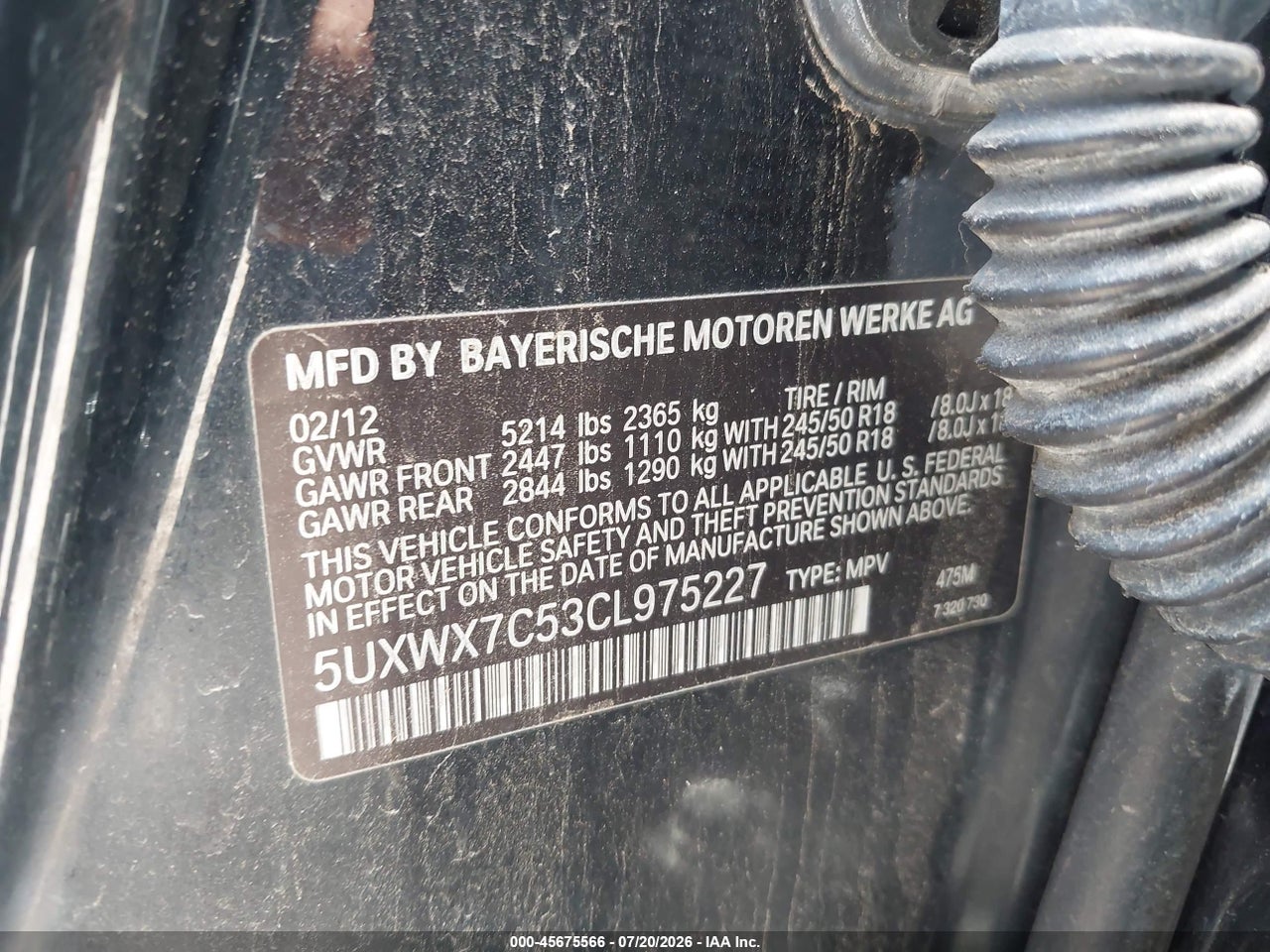 2012 BMW X3 XDRIVE35I thumbnail 10