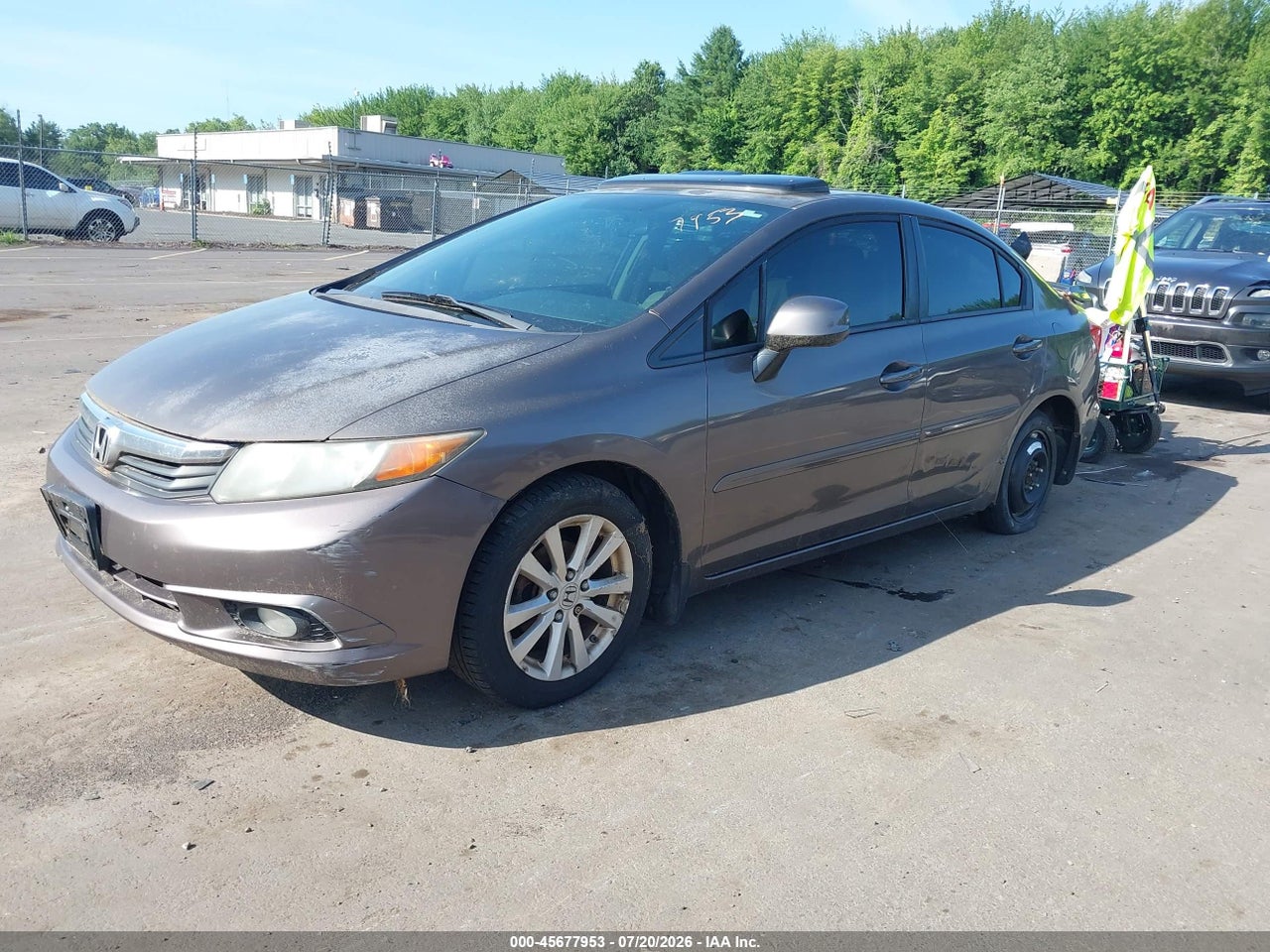 2012 HONDA CIVIC EX thumbnail 3