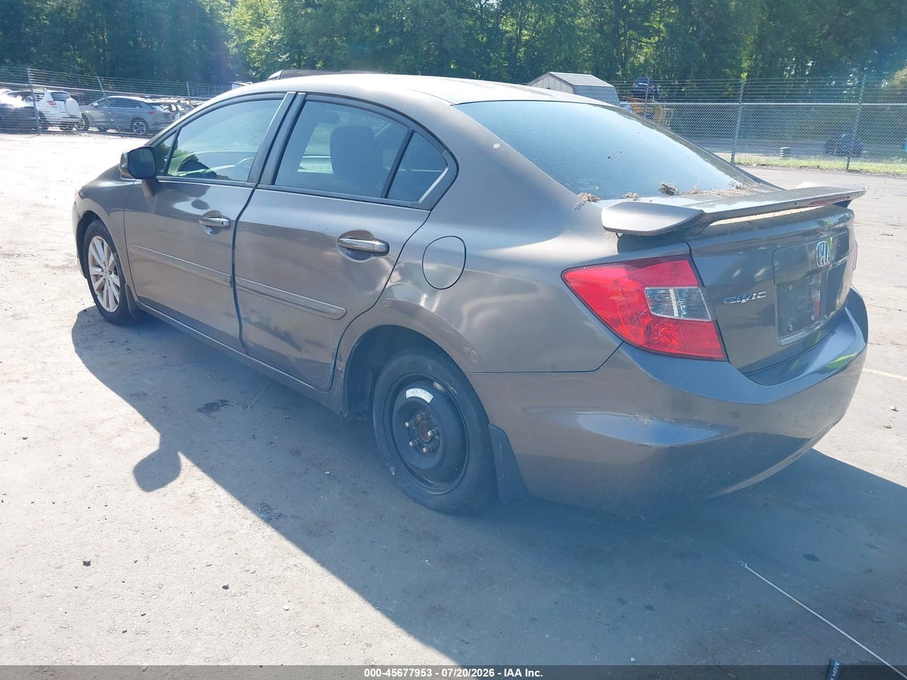 2012 HONDA CIVIC EX thumbnail 4