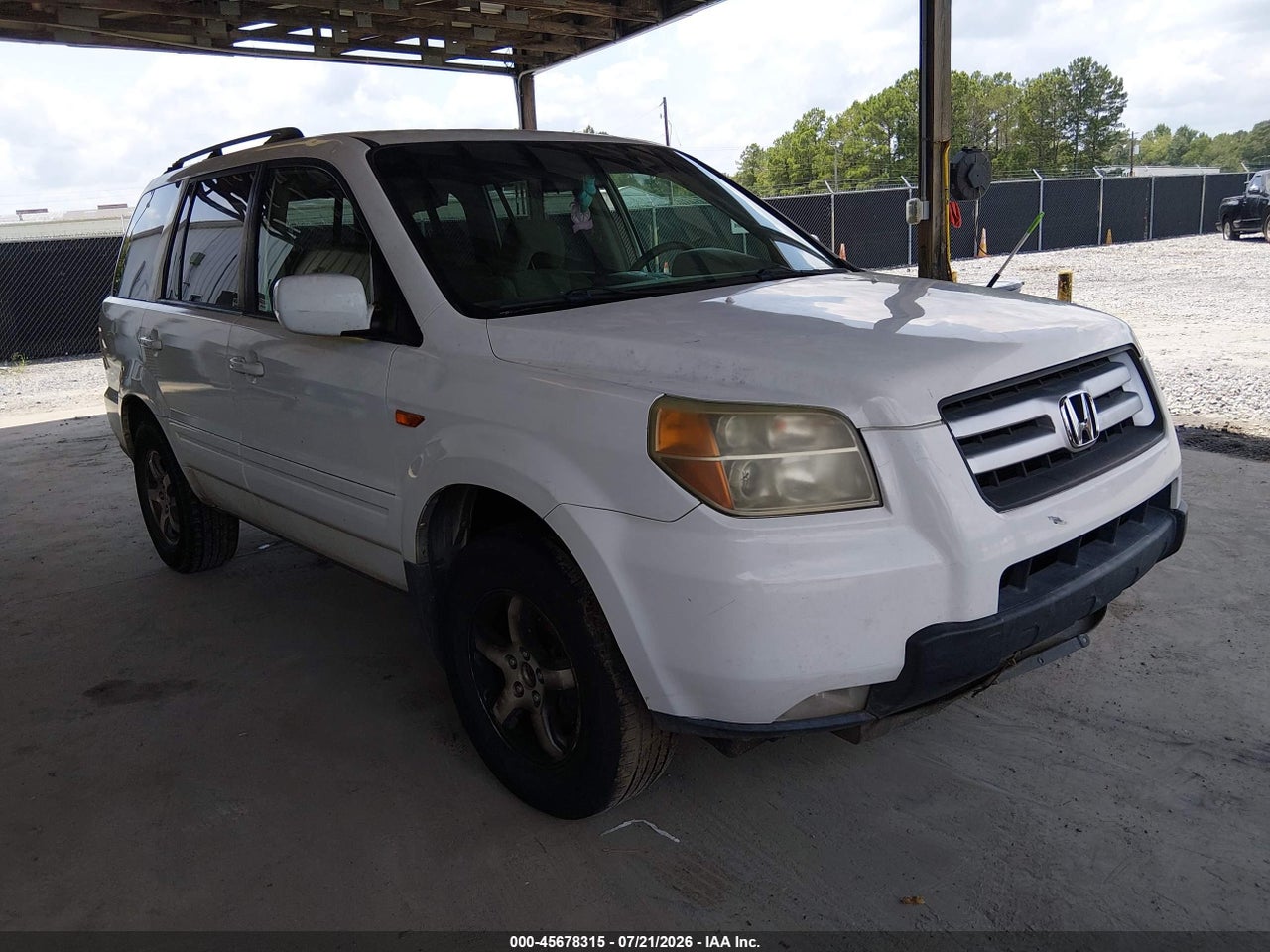 2006 HONDA PILOT EX thumbnail 2