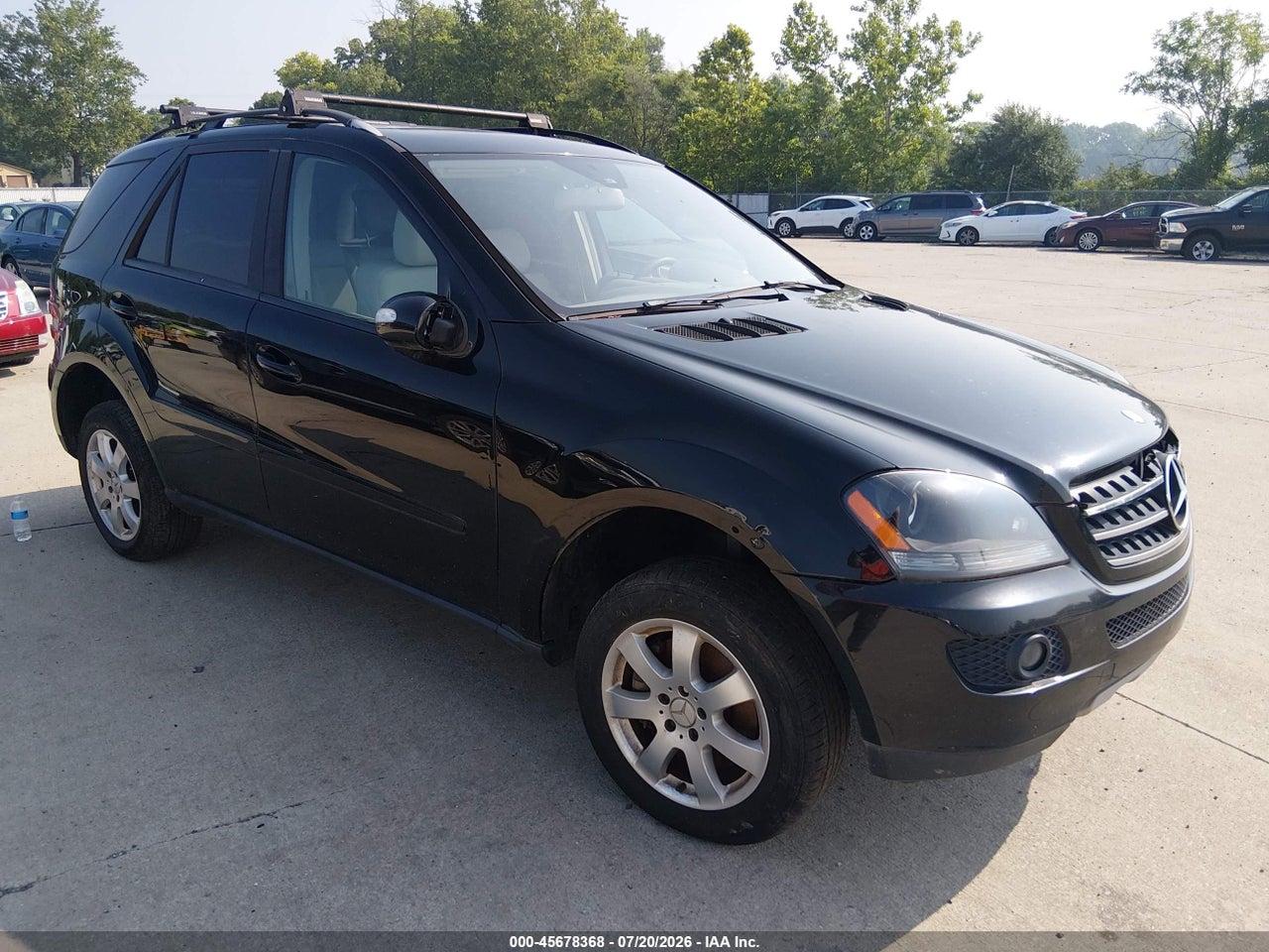 4JGBB86E67A****** · 2007 MERCEDES-BENZ ML 350 4MATIC