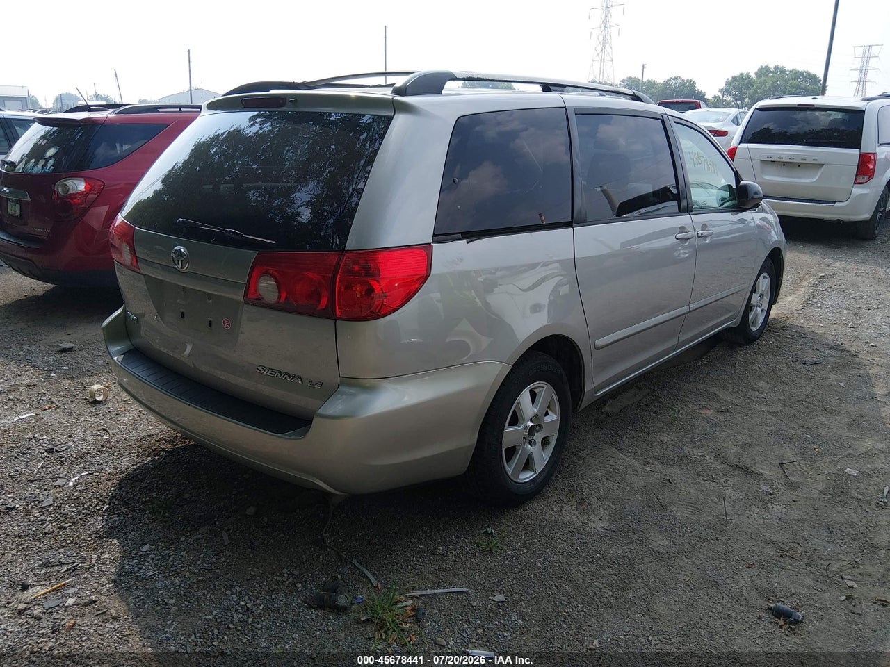 2008 TOYOTA SIENNA LE thumbnail 5