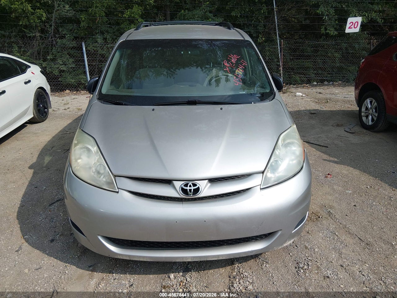 2008 TOYOTA SIENNA LE thumbnail 7