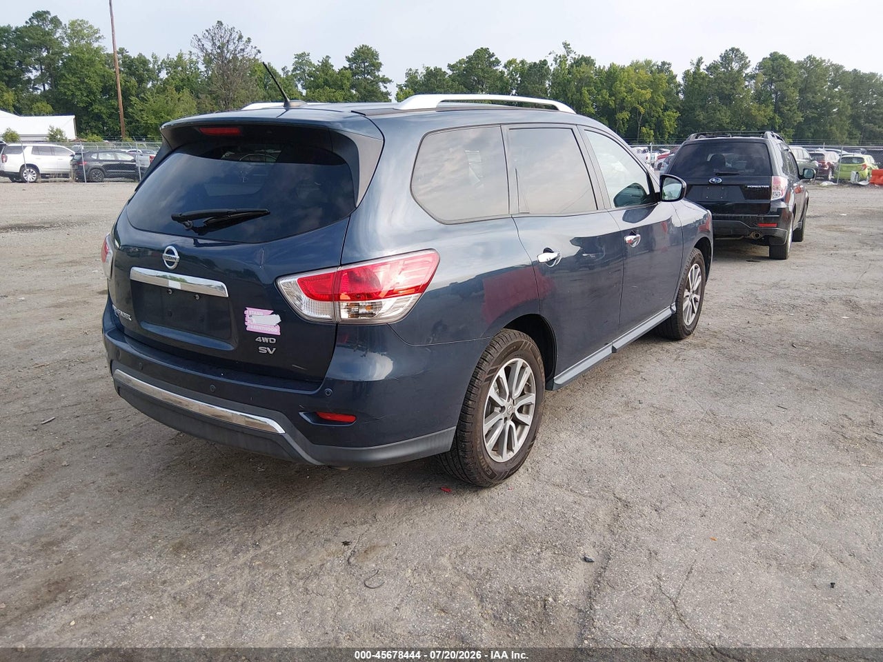 2016 NISSAN PATHFINDER PLATINUM/S/SL/SV thumbnail 5