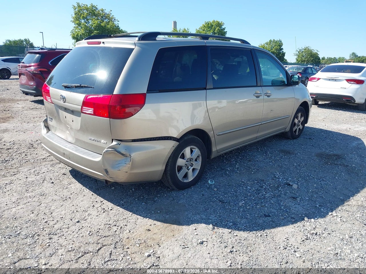 2004 TOYOTA SIENNA LE thumbnail 5