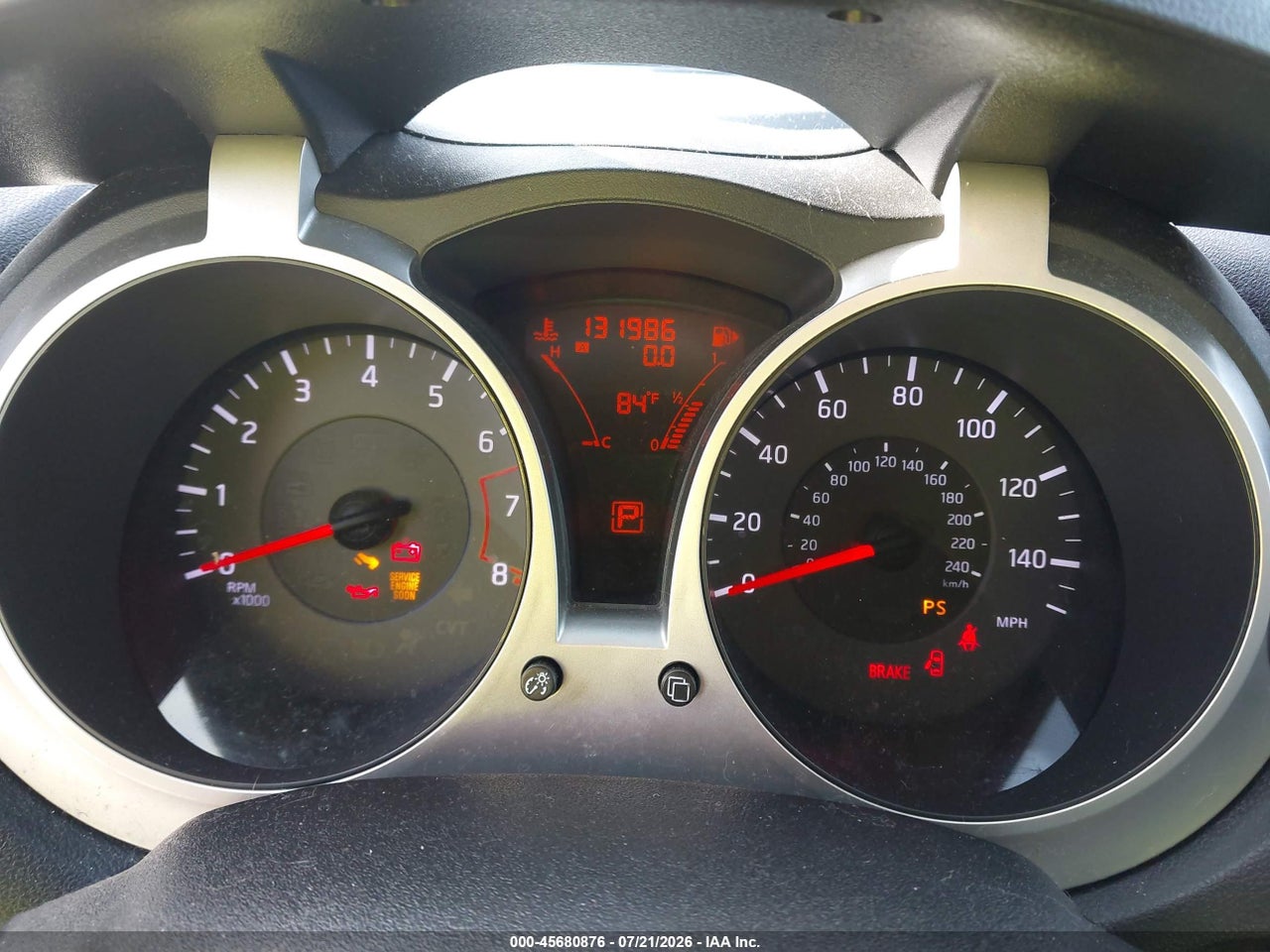 2014 NISSAN JUKE SV thumbnail 8