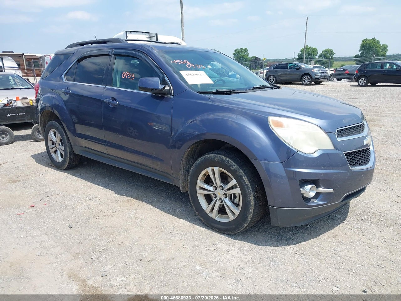 2013 CHEVROLET EQUINOX LT thumbnail 2
