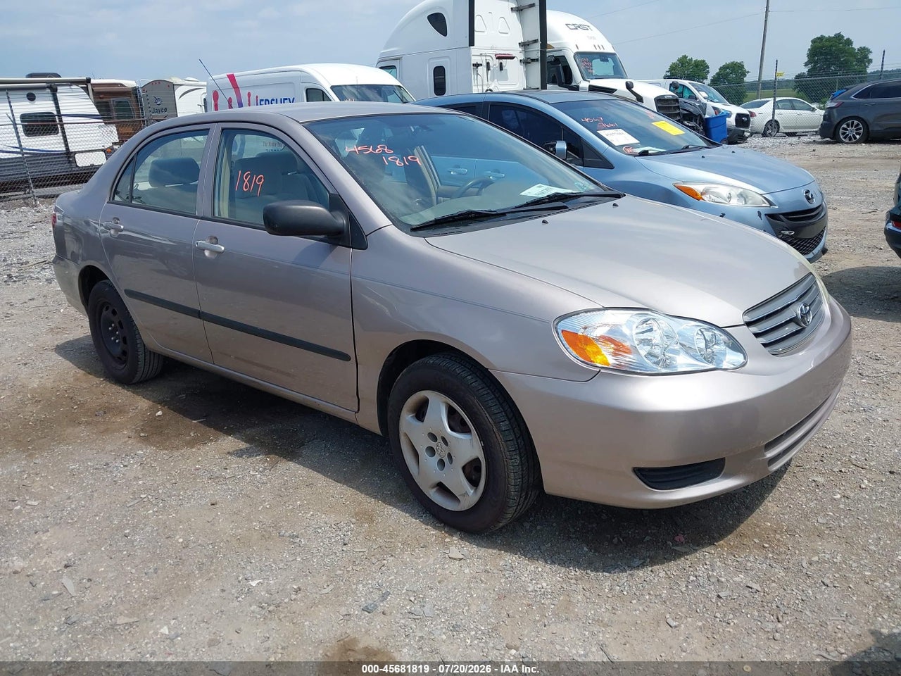 2003 TOYOTA COROLLA CE thumbnail 2