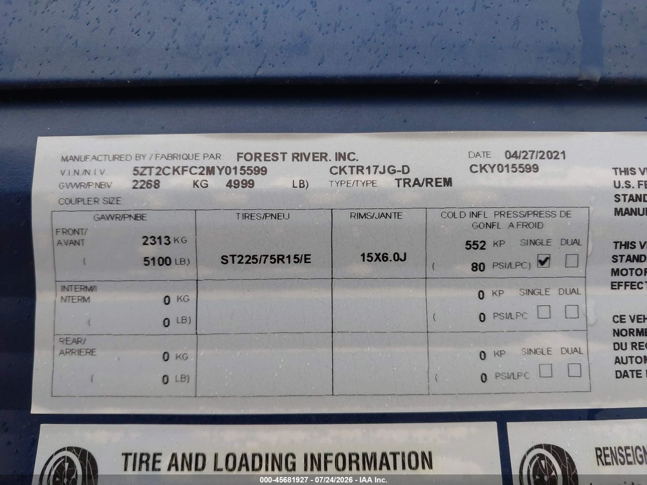 2021 FOREST RIVER OTHER   thumbnail 10