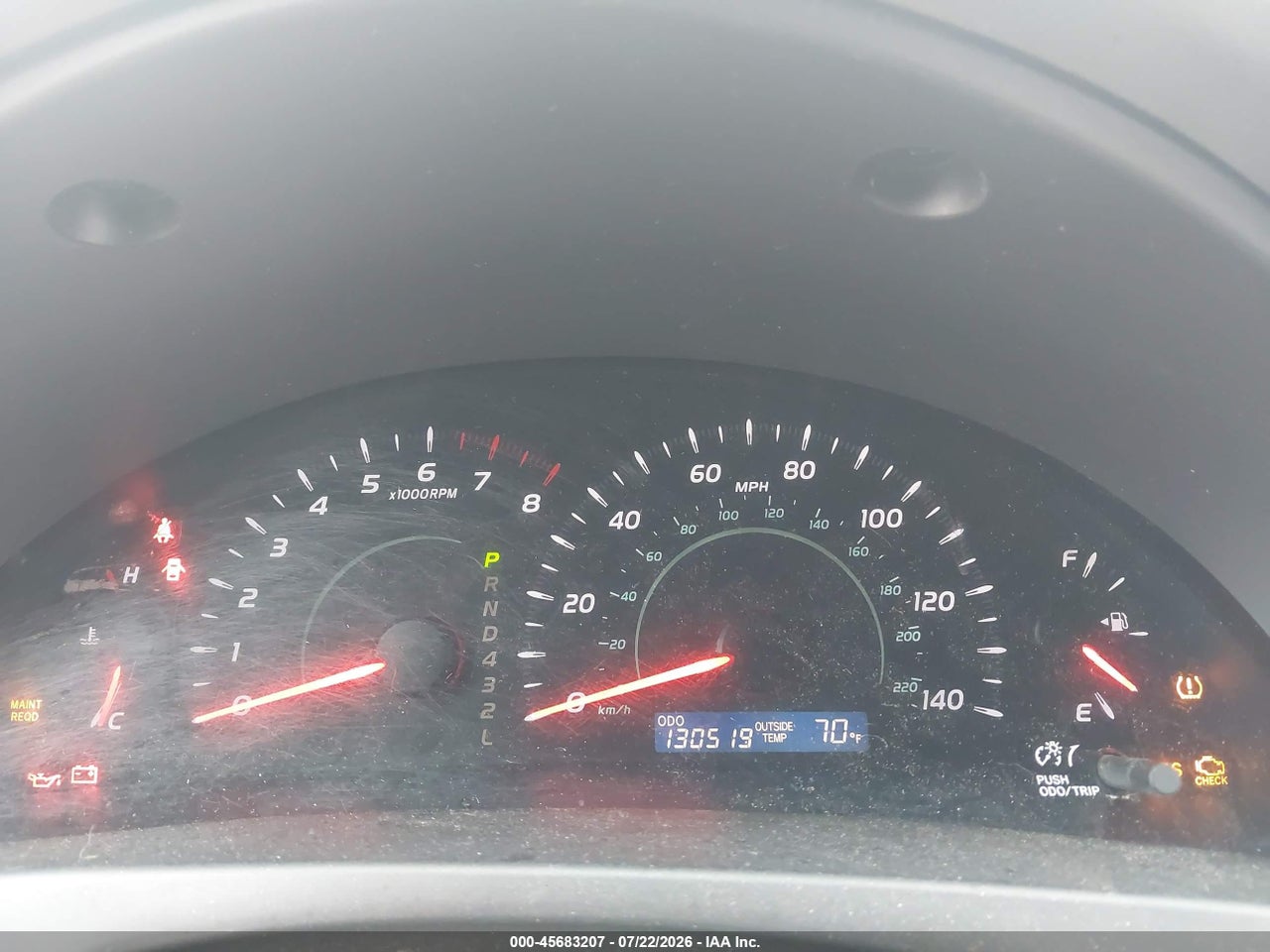 2007 TOYOTA CAMRY LE thumbnail 8