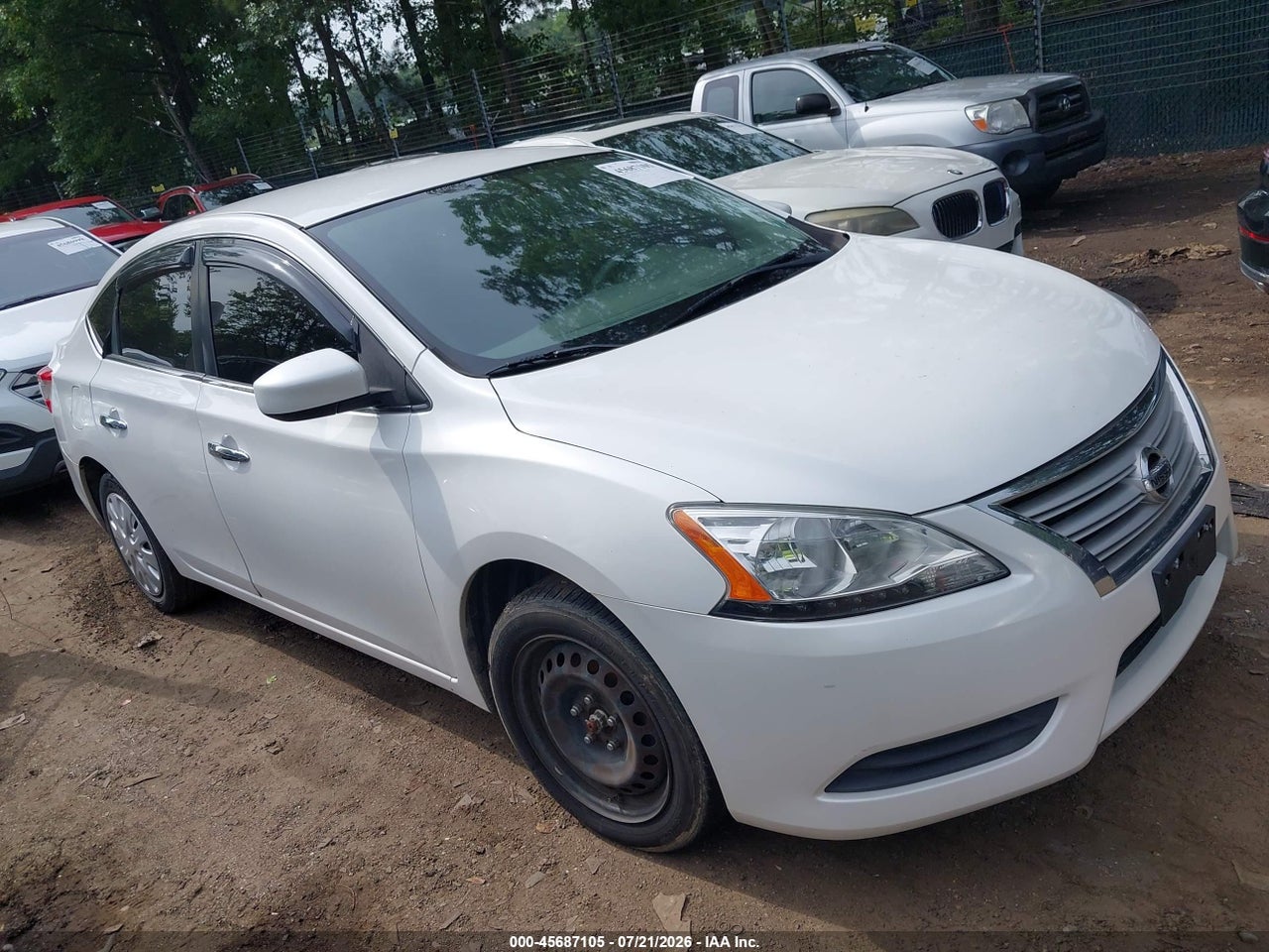 2013 NISSAN SENTRA S thumbnail 2