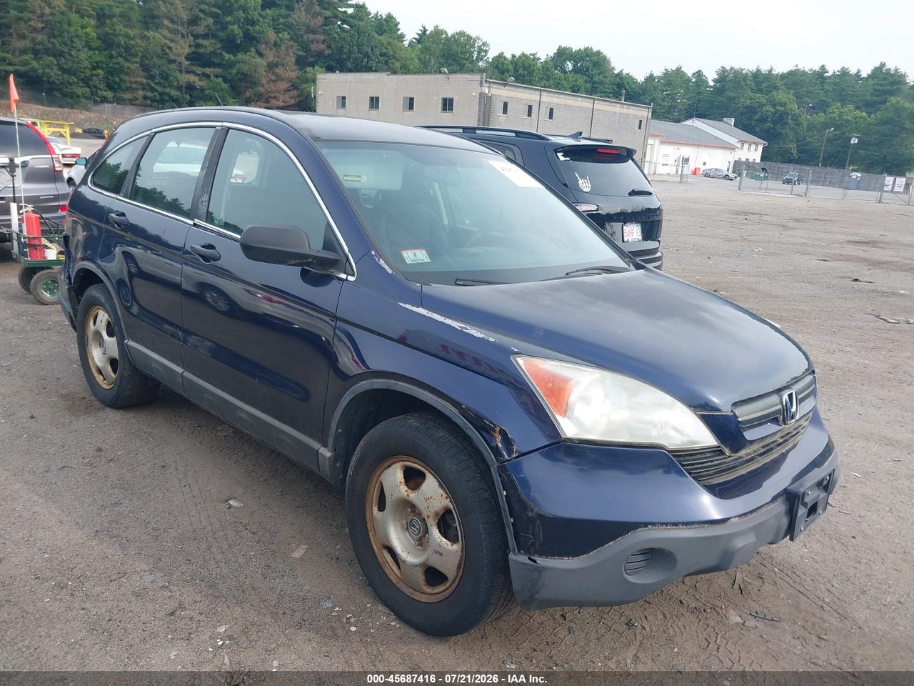 2009 HONDA CR-V LX thumbnail 2