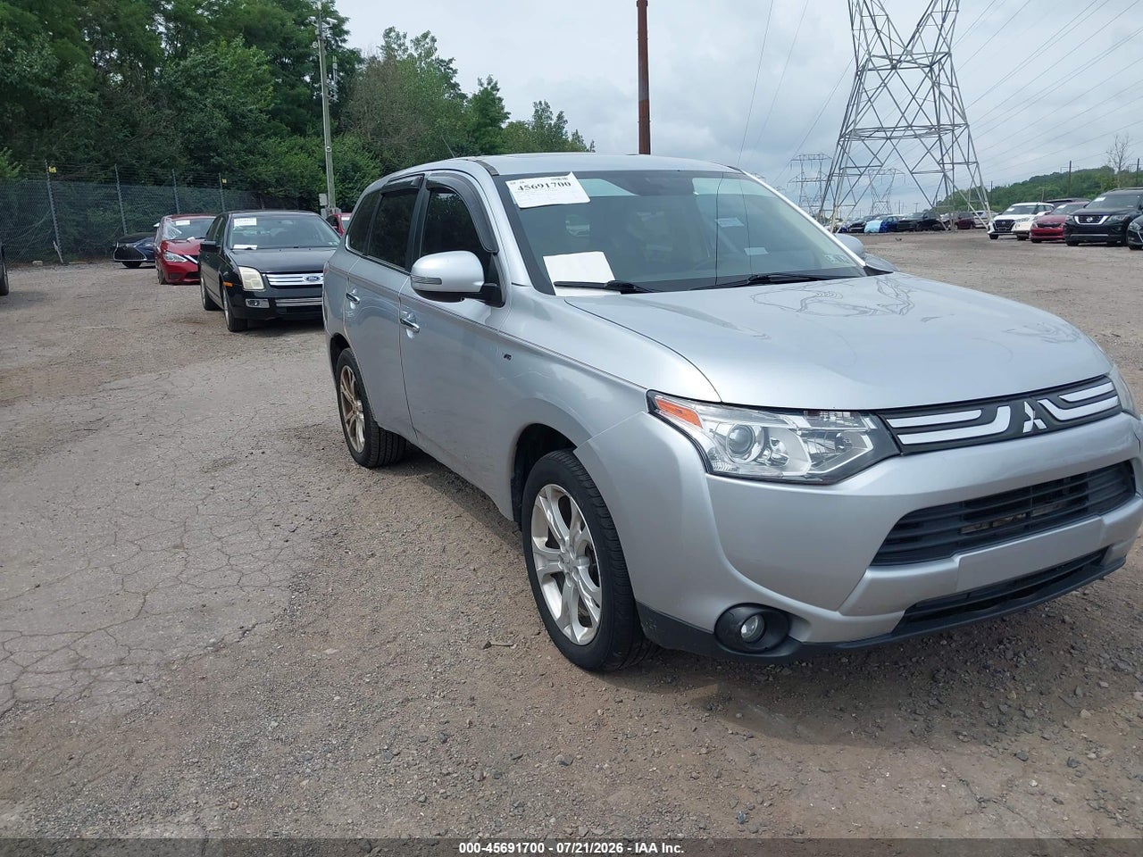 2014 MITSUBISHI OUTLANDER GT thumbnail 2