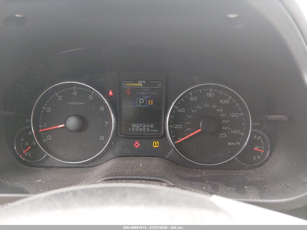 2014 SUBARU OUTBACK 2.5I LIMITED thumbnail 8