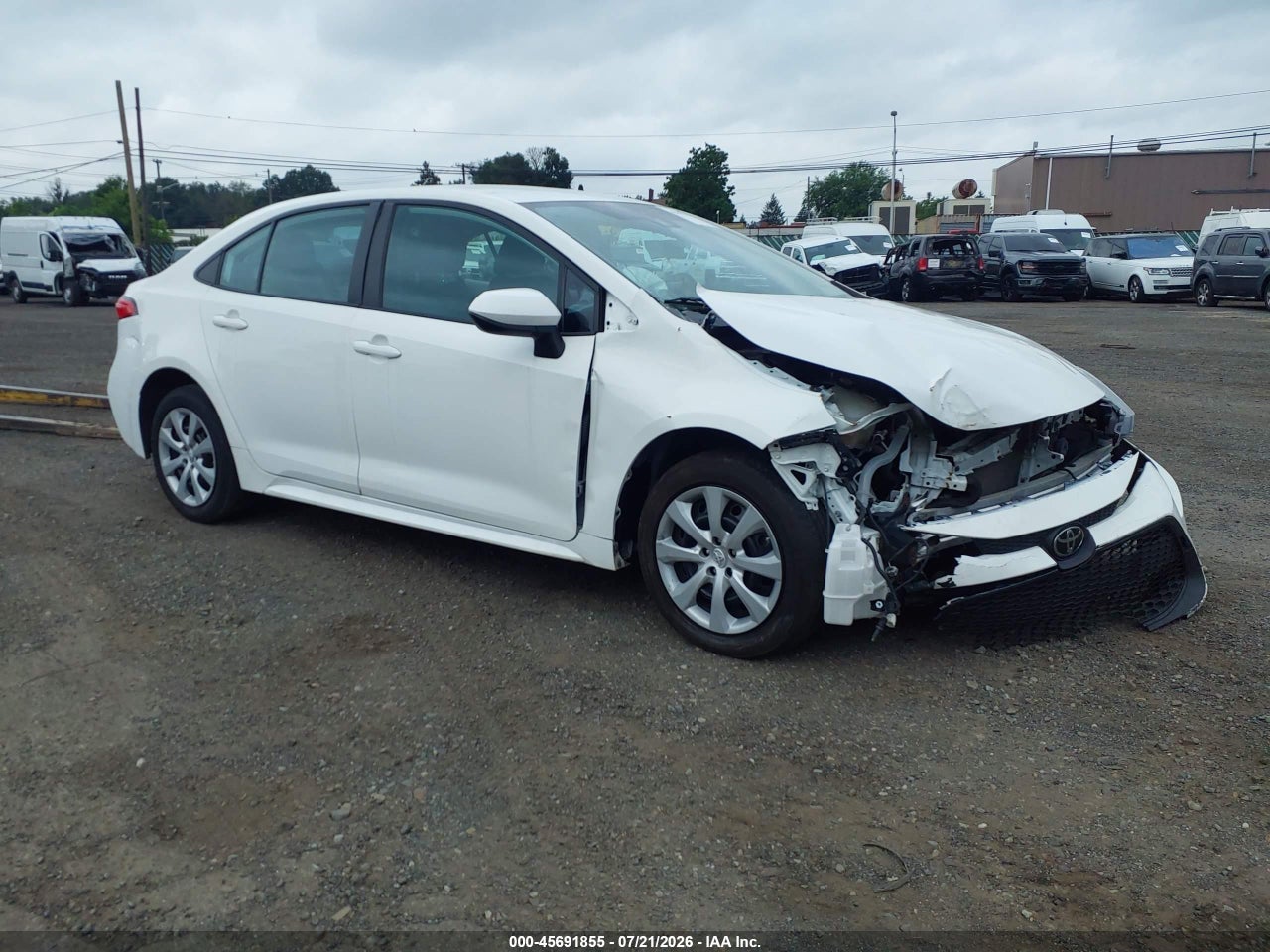 2021 TOYOTA COROLLA LE thumbnail 2
