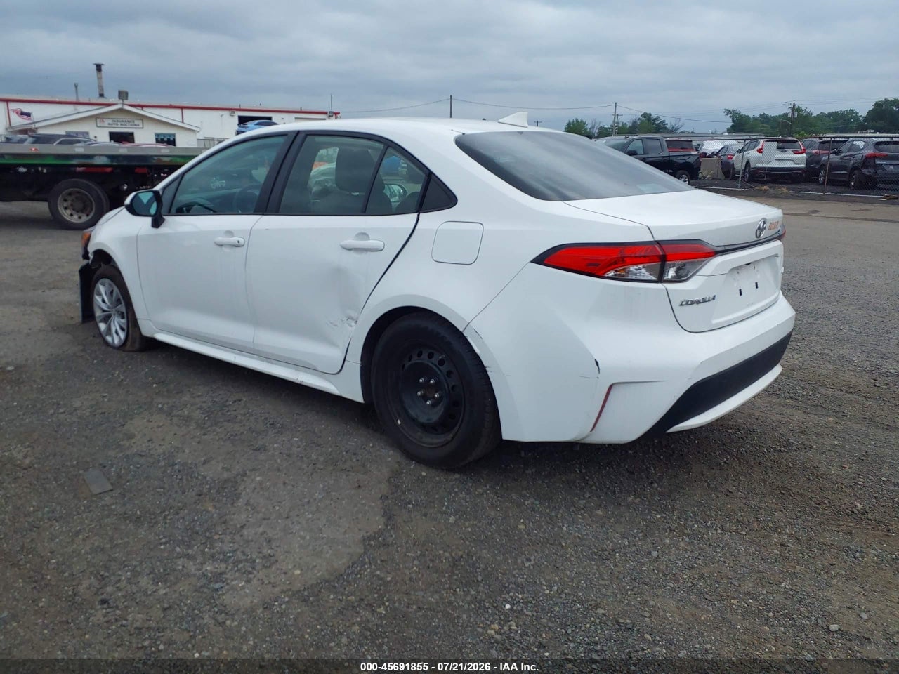 2021 TOYOTA COROLLA LE thumbnail 4