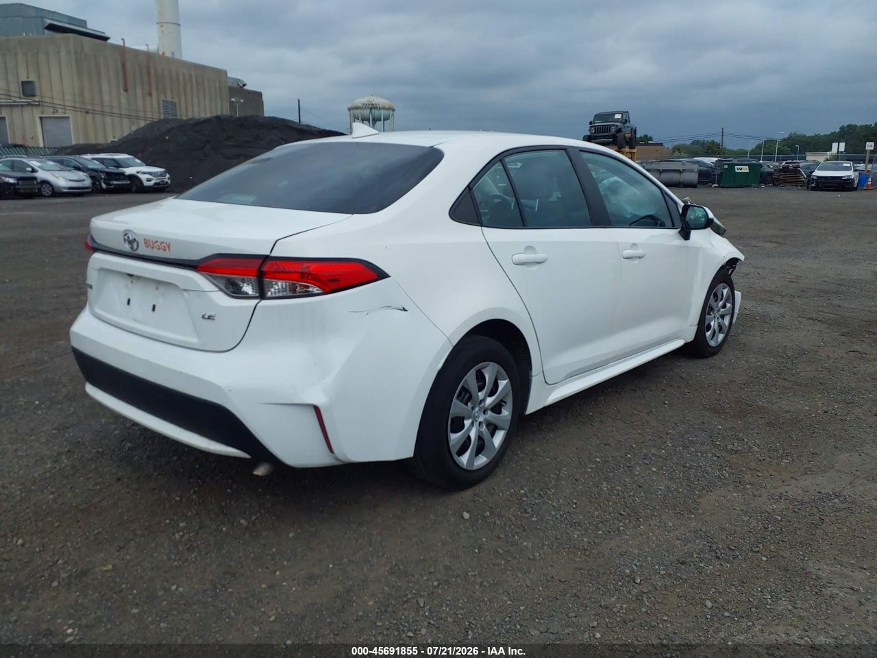 2021 TOYOTA COROLLA LE thumbnail 5