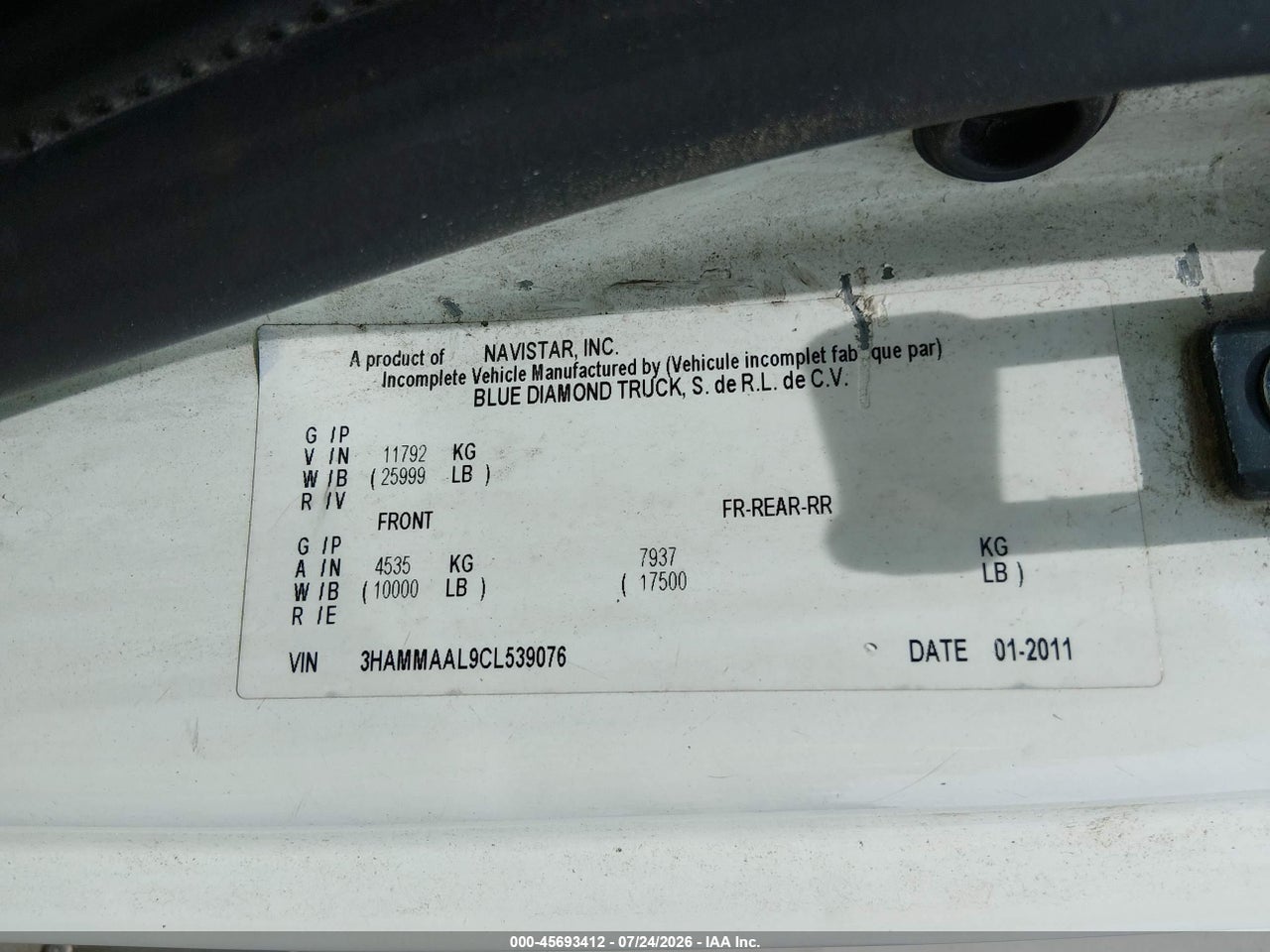 2012 INTERNATIONAL 4000 4300 thumbnail 10