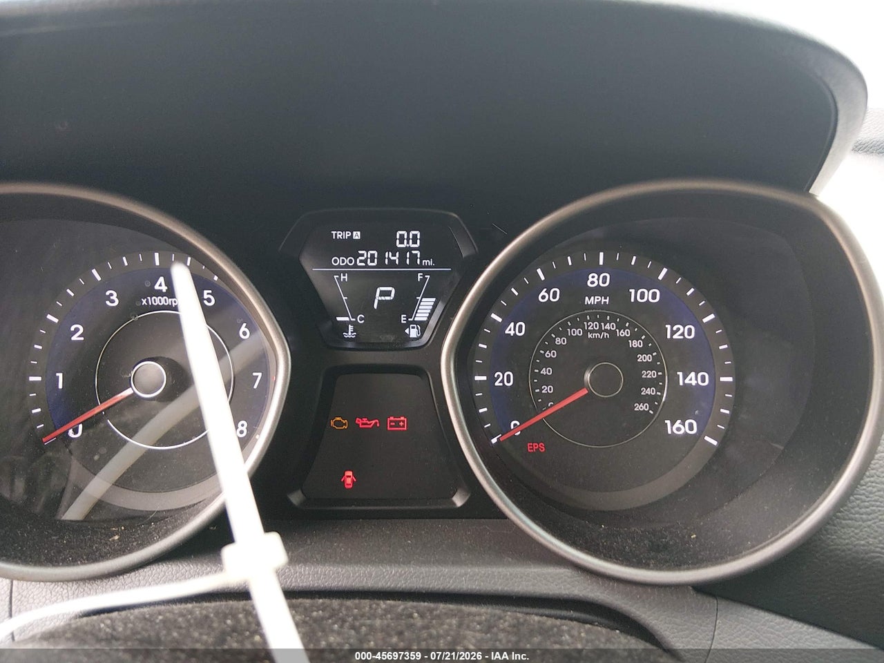 2013 HYUNDAI ELANTRA GLS thumbnail 8