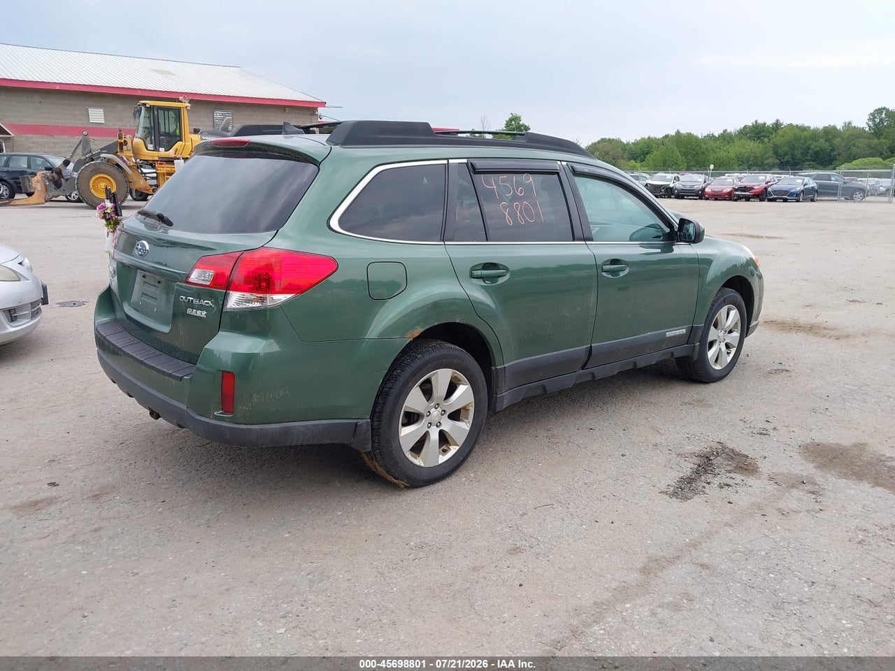 2011 SUBARU OUTBACK 2.5I LIMITED thumbnail 5
