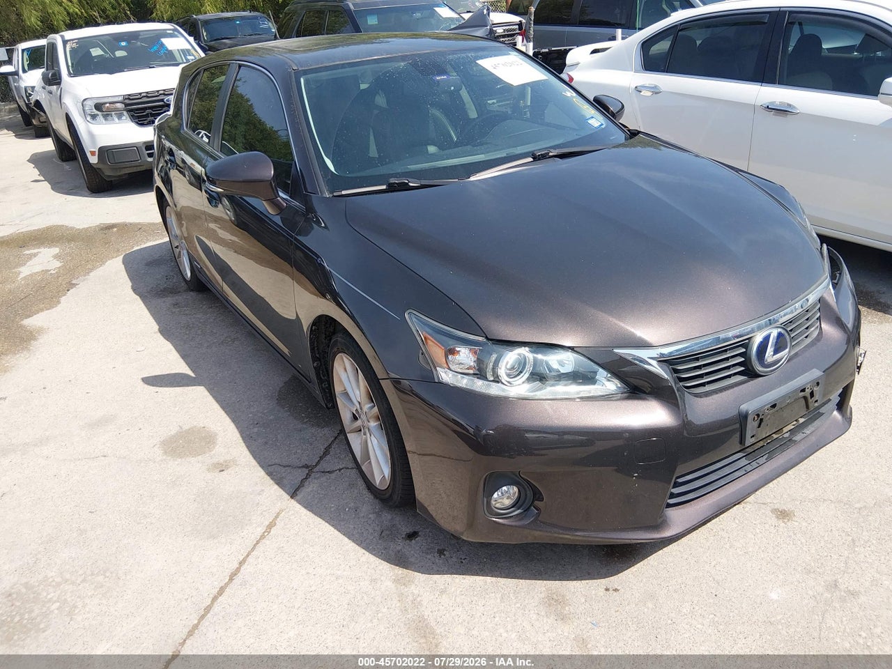 2012 LEXUS CT 200H PREMIUM