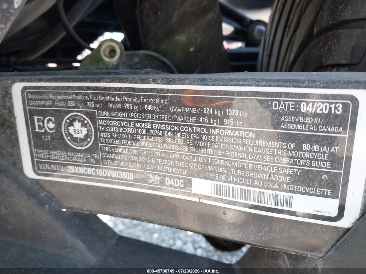 2013 CAN-AM SPYDER ROADSTER ST/STS/ST LIMITED thumbnail 11