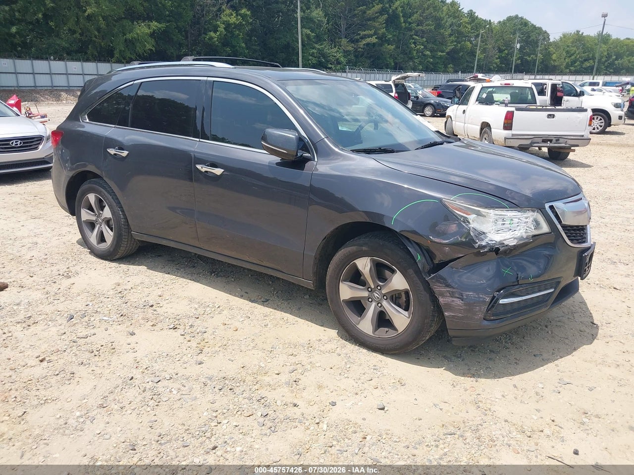 5FRYD3H24GB****** · 2016 ACURA MDX ACURAWATCH PLUS PACKAGE