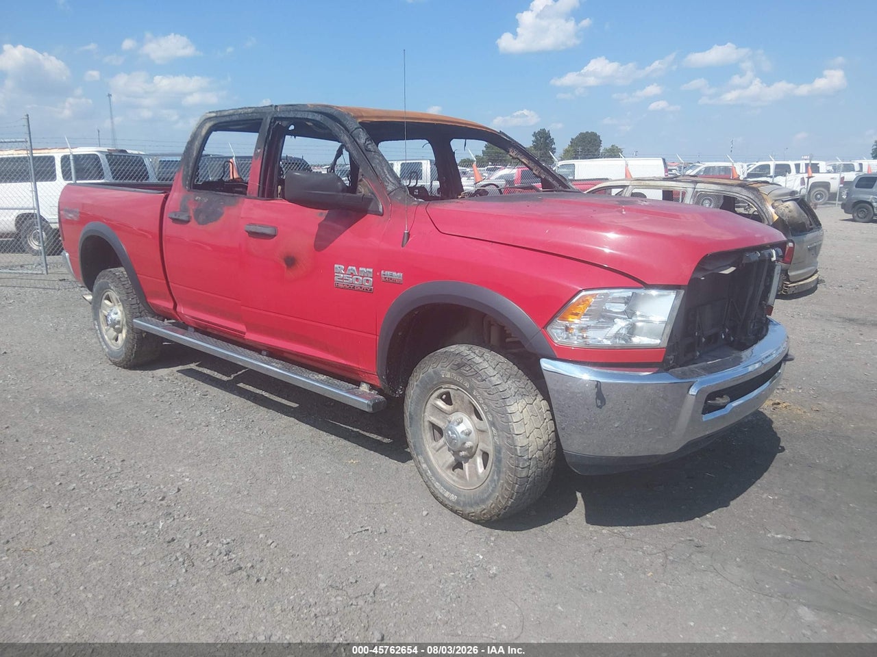 3C6UR5CJ3JG****** · 2018 RAM 2500 TRADESMAN  4X4 6'4 BOX