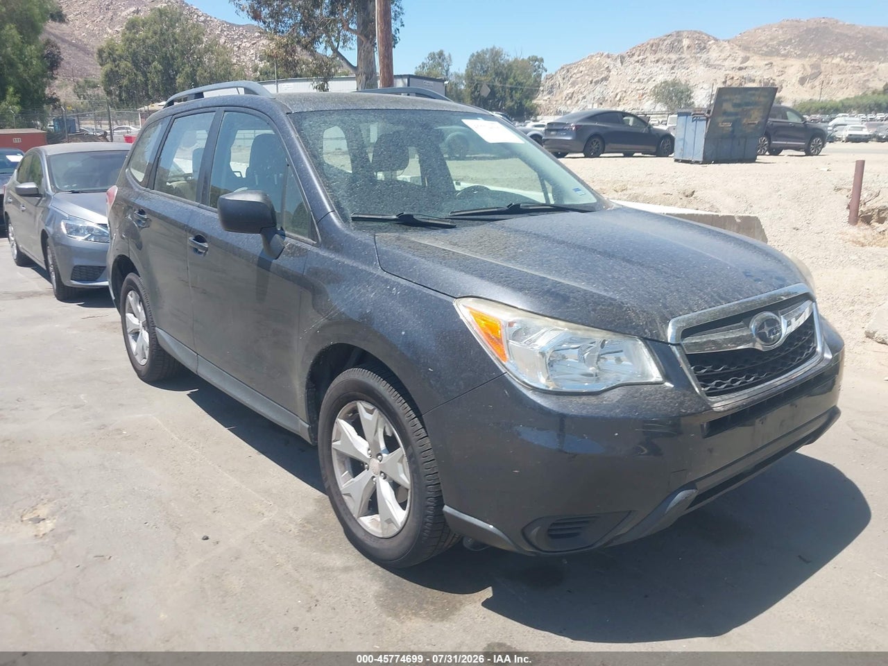 JF2SJABC2FH****** · 2015 SUBARU FORESTER 2.5I