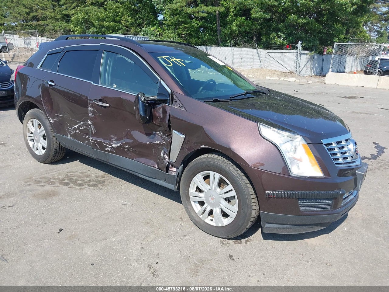 3GYFNAE35FS****** · 2015 CADILLAC SRX STANDARD